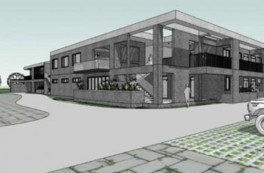 Sketchup文化模型|多层活动中心，文化建筑，现代风格-BIM建筑网