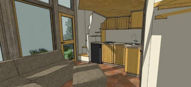 Sketchup住宅模型|低层住宅，现代风格