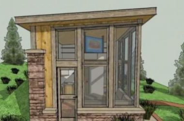 Sketchup住宅模型|低层住宅，现代风格-BIM建筑网