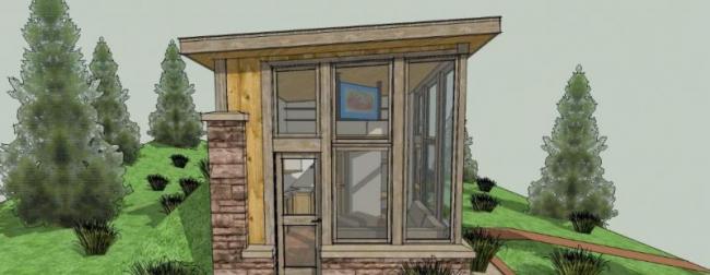 Sketchup住宅模型|低层住宅，现代风格