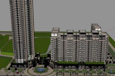 Sketchup住宅模型|高层住宅，底层商业，居住建筑，古典风格-BIM建筑网