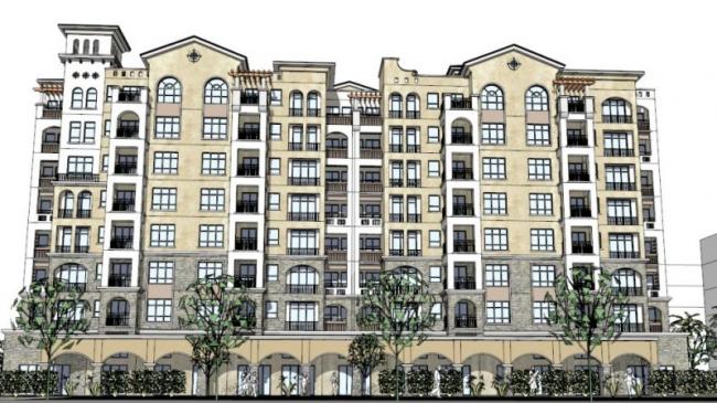 Sketchup住宅模型|小高层住宅，古典风格