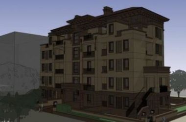 Sketchup住宅模型|多层住宅，花园洋房，居住建筑，古典风格-BIM建筑网