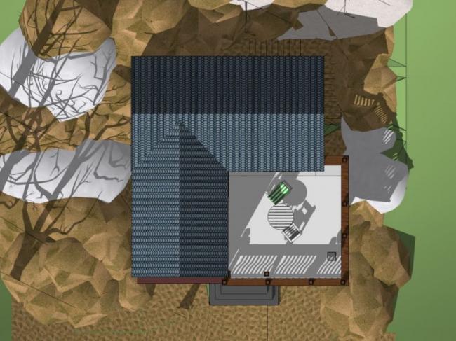 Sketchup住宅模型|藏式民居，2层