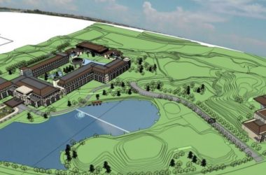 Sketchup酒店模型|多层酒店，古典风格-BIM建筑网