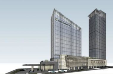 Sketchup酒店模型|超高层酒店，现代风格-BIM建筑网