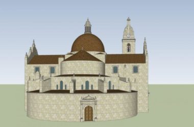 Sketchup文化模型|多层教堂，文化建筑，古典风格-BIM建筑网