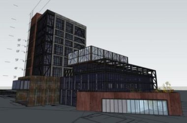 Sketchu工业厂房|多层工厂厂房，工业，现代风格-BIM建筑网