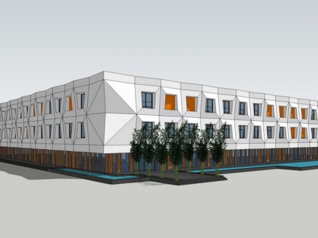 Sketchup商业模型|会所，现代风格