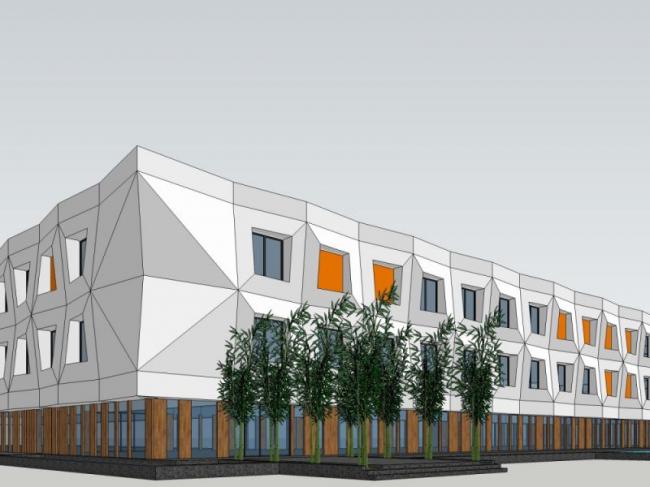 Sketchup商业模型|会所，现代风格