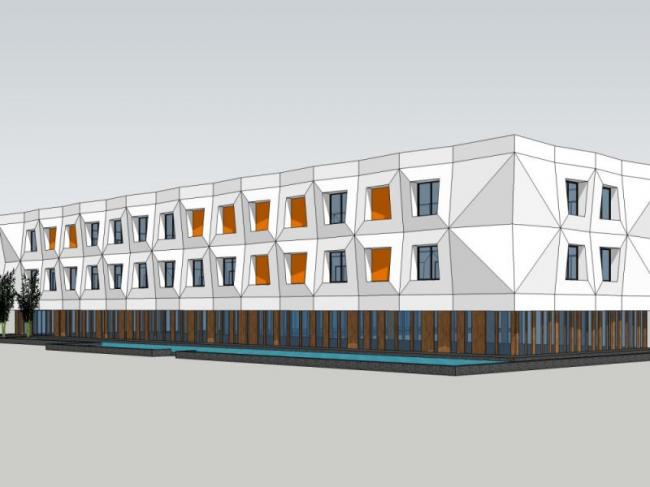 Sketchup商业模型|会所，现代风格