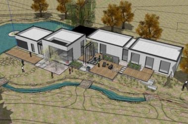 Sketchup商业模型|低层会所，现代风格-BIM建筑网