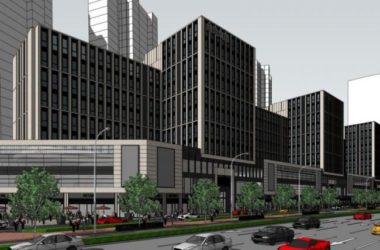 Sketchup综合体模型|多层商业综合体，现代风格-BIM建筑网