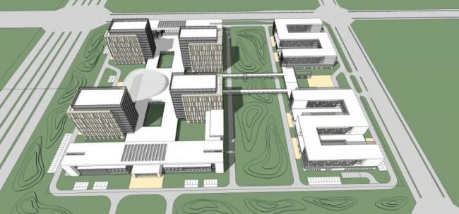 Sketchu工业厂房|多层产业园，工业园，现代风格