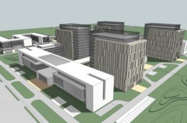 Sketchu工业厂房|多层产业园，工业园，现代风格-BIM建筑网