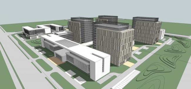 Sketchu工业厂房|多层产业园，工业园，现代风格