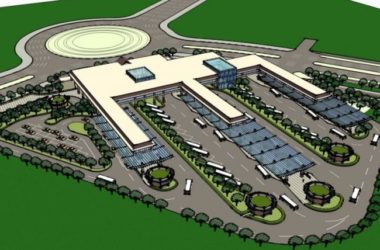 Sketchup车站路桥|多层汽车客运站，现代风格-BIM建筑网