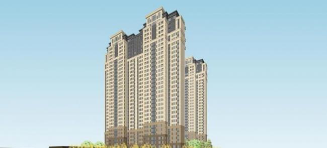 Sketchup住宅模型|高层住宅，居住建筑，古典风格