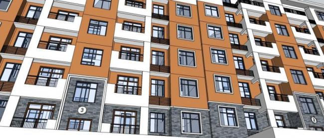 Sketchup住宅模型|多层住宅，居住建筑，古典风格