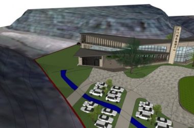 Sketchup文化模型|多层游客中心，文化建筑，现代风格-BIM建筑网