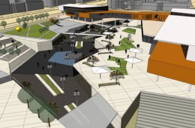 Sketchup商业模型|多层商业中心，现代风格-BIM建筑网