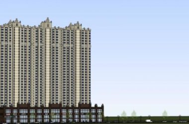 Sketchup住宅模型|超高层住宅，古典风格-BIM建筑网