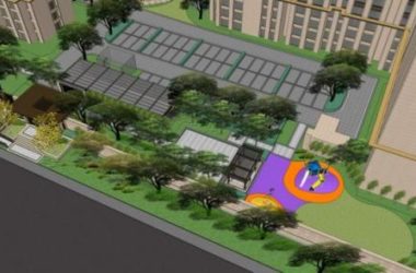 Sketchup景观模型|住宅景观，小区景观，现代风格-BIM建筑网