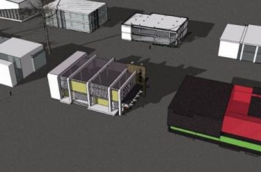 Sketchup商业模型|售楼处，现代风格-BIM建筑网