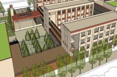 Sketchup学校模型|多层小学学校，校园教育建筑，现代风格-BIM建筑网