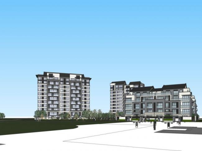 Sketchup住宅模型|高层住宅，现代中式风格
