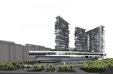 Sketchup综合体模型|高层商业综合体，现代风格-BIM建筑网