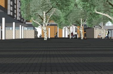 Sketchup学校模型|多层学校，校园教育建筑，现代风格-BIM建筑网