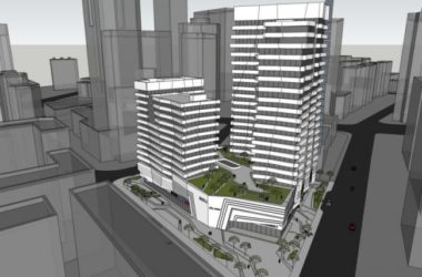 Sketchup综合体模型|多高层商业综合体，现代风格-BIM建筑网