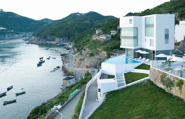 BIM建筑|无边年夜海，静远心情：浙江船山等风来平易近宿 / 周鑫建筑设计工作室