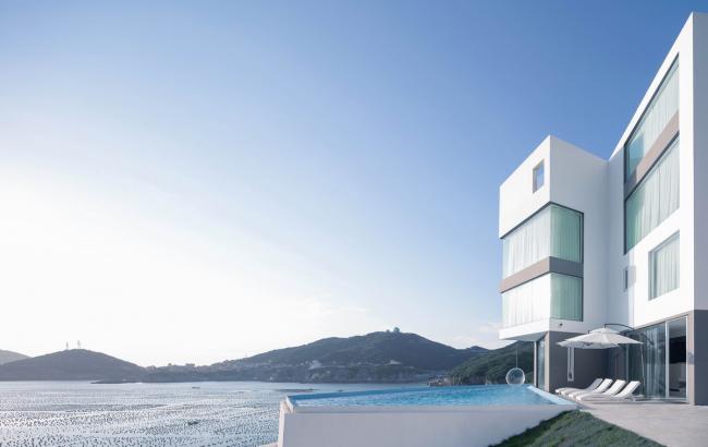 BIM建筑|无边年夜海，静远心情：浙江船山等风来平易近宿 / 周鑫建筑设计工作室