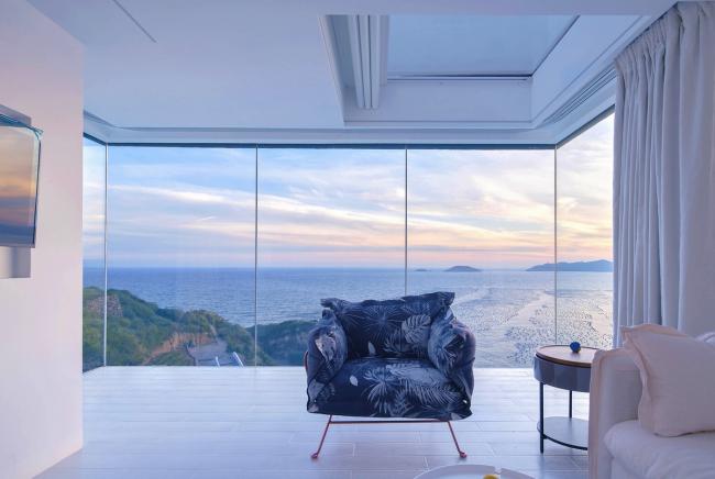 BIM建筑|无边年夜海，静远心情：浙江船山等风来平易近宿 / 周鑫建筑设计工作室