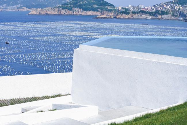 BIM建筑|无边年夜海，静远心情：浙江船山等风来平易近宿 / 周鑫建筑设计工作室