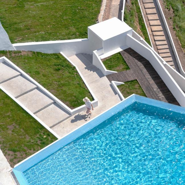 BIM建筑|无边年夜海，静远心情：浙江船山等风来平易近宿 / 周鑫建筑设计工作室