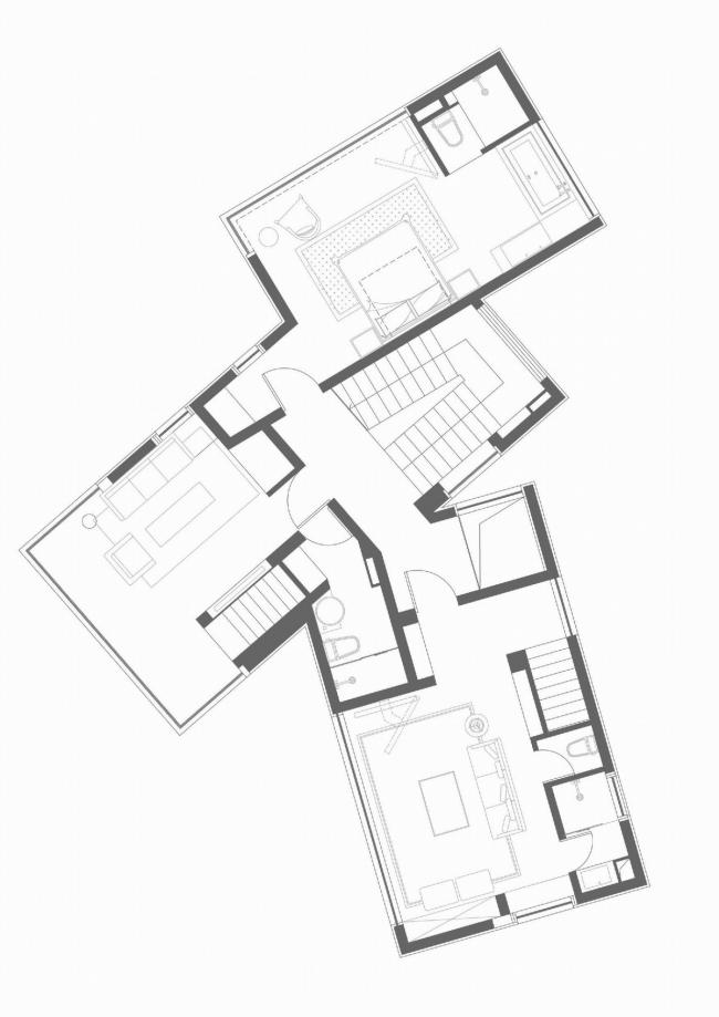 BIM建筑|无边年夜海，静远心情：浙江船山等风来平易近宿 / 周鑫建筑设计工作室