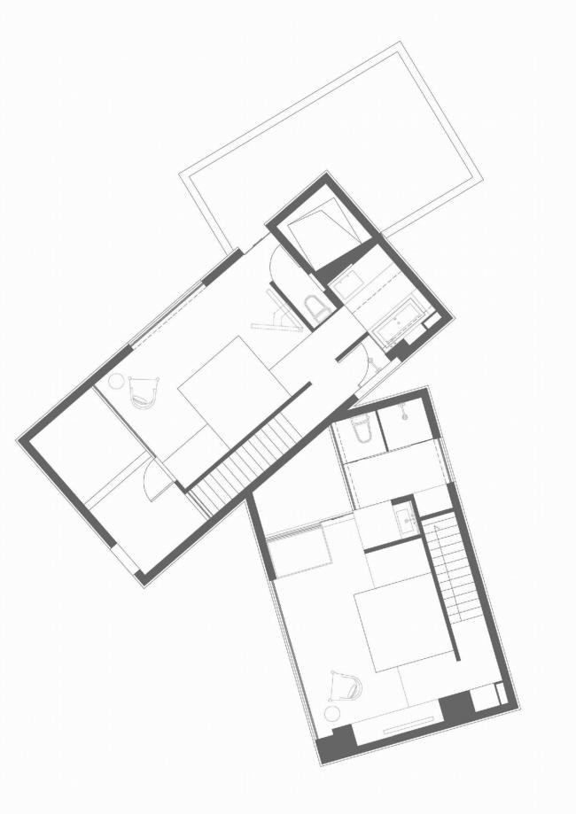 BIM建筑|无边年夜海，静远心情：浙江船山等风来平易近宿 / 周鑫建筑设计工作室
