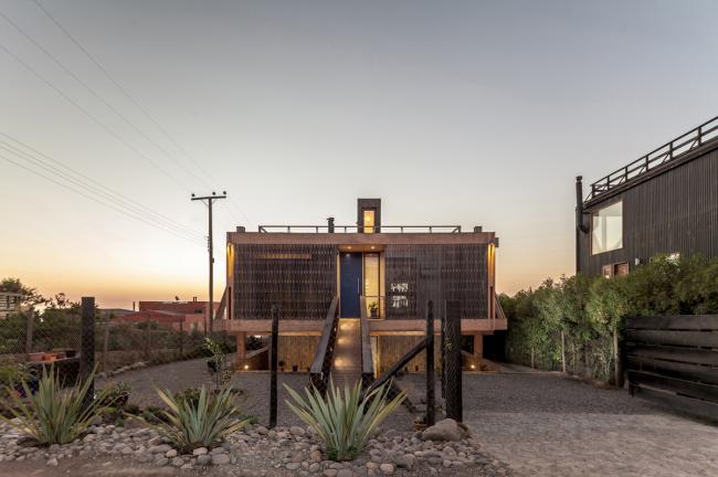 BIM建筑|“脚手架”支持的不雅景室第：Tacna小屋