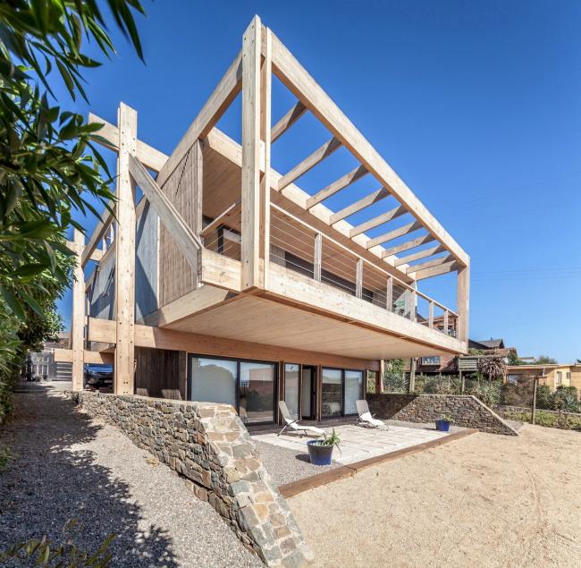 BIM建筑|“脚手架”支持的不雅景室第：Tacna小屋