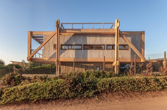 BIM建筑|“脚手架”支持的不雅景室第：Tacna小屋