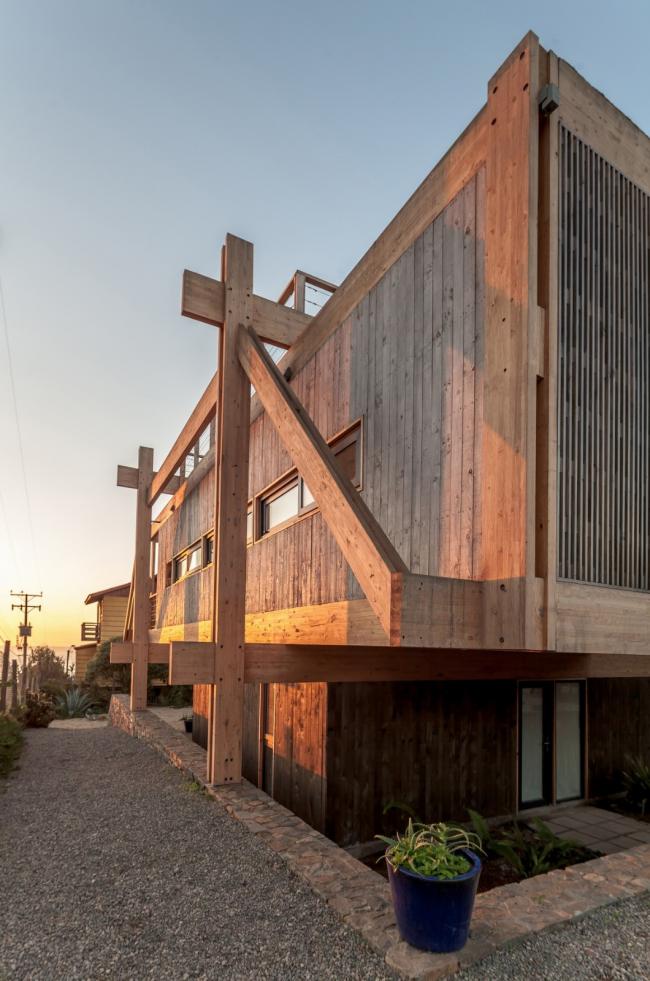 BIM建筑|“脚手架”支持的不雅景室第：Tacna小屋