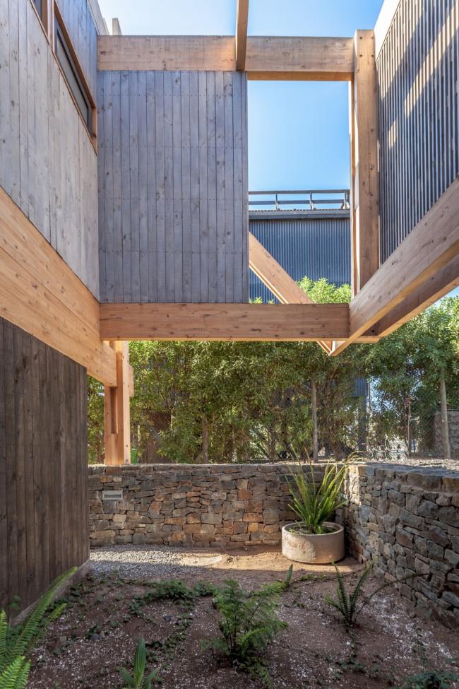 BIM建筑|“脚手架”支持的不雅景室第：Tacna小屋