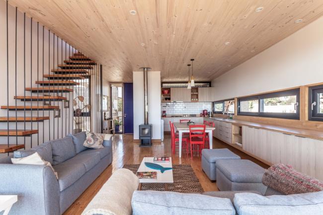 BIM建筑|“脚手架”支持的不雅景室第：Tacna小屋