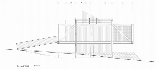 BIM建筑|“脚手架”支持的不雅景室第：Tacna小屋