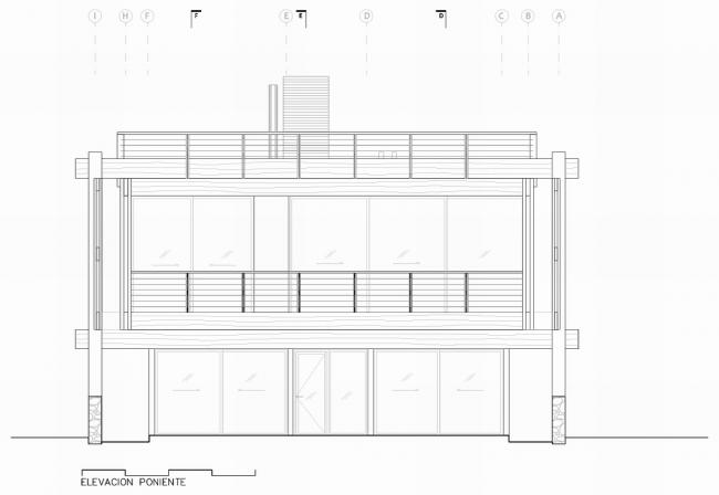 BIM建筑|“脚手架”支持的不雅景室第：Tacna小屋
