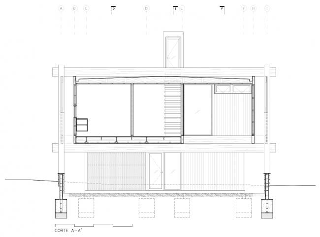 BIM建筑|“脚手架”支持的不雅景室第：Tacna小屋