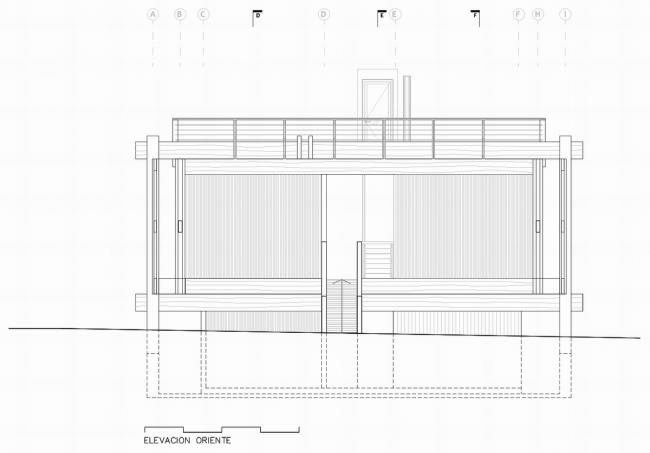 BIM建筑|“脚手架”支持的不雅景室第：Tacna小屋